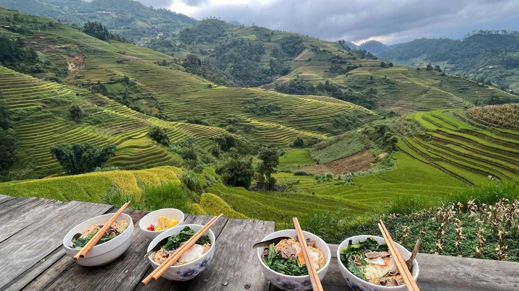 Do Gu Homestay Mu Cang Chai Exterior foto